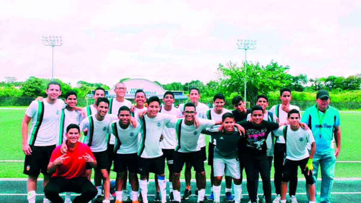 Integrante del colegio Pureza de María, que salieron airosos en la última fecha de la liga.CORTESÍA