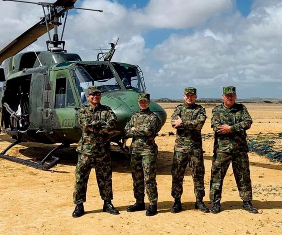 Cuatro muertos al caer helicóptero militar en ciudad colombiana de Quibdó