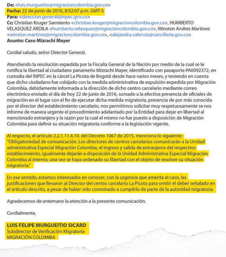 Polémica por caso Mayer Mizrachi