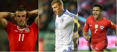 Sánchez, Bale y Dzeko, entre astros ausentes del Mundial