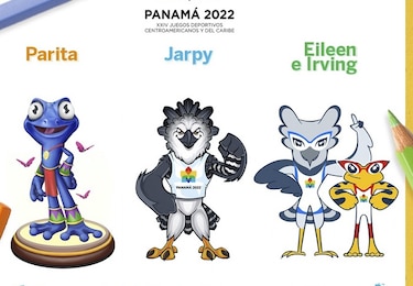 Último día para votar por su mascota favorita para los Juegos Panamá 2022