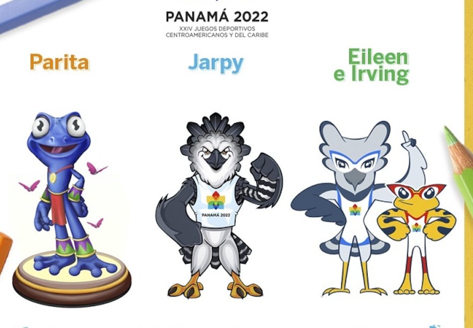 La mascota oficial de los Juegos Panamá 2022 se reduce a tres opciones