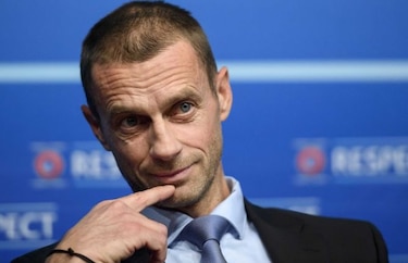 Presidente de UEFA aconseja a Trump 'tener cuidado' si EU quiere Mundial de 2026