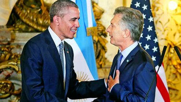 Argentina y EU renuevan relaciones diplomáticas