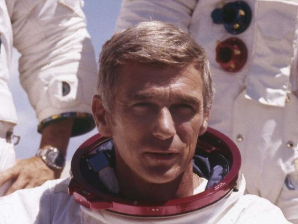 Falleció Eugene Cernan, el último astronauta en caminar en la Luna