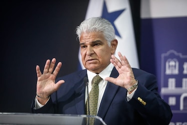 Conferencia de prensa del presidente José Raúl Mulino