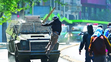 Chilenos rechazan la detención de mapuches