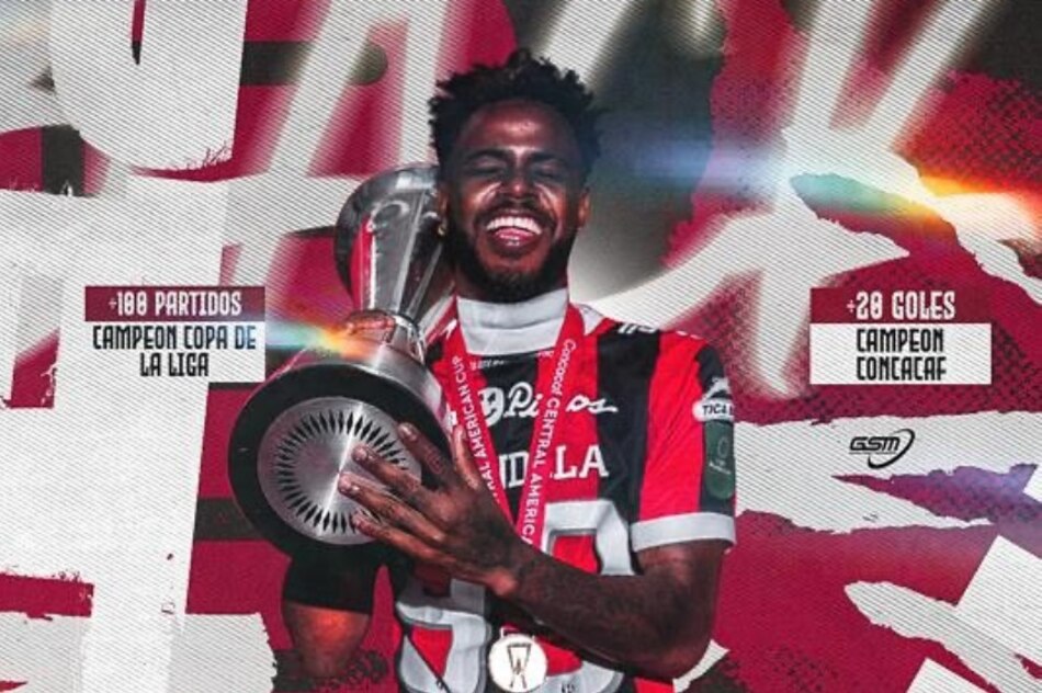 Freddy Góndola se despide de la Liga Deportiva Alajuelense