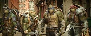 Secuela de tortugas ninja en primer lugar, pero decepciona