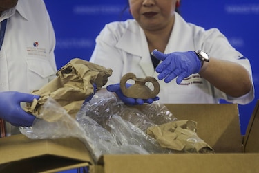 Panamá recupera 13 piezas arqueológicas precolombinas provenientes de Canadá