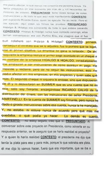 'Lo que sobraba era plata'