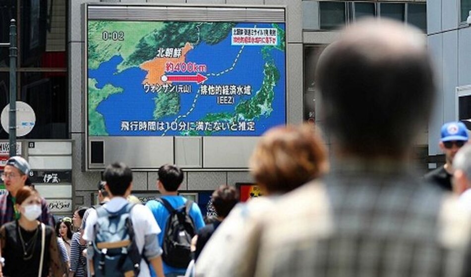 Corea del Norte lanzó misil balístico en nuevo desafío a Estados Unidos