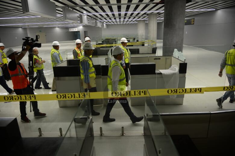 La construcción de la nueva terminal de pasajeros tiene un 99% de avance