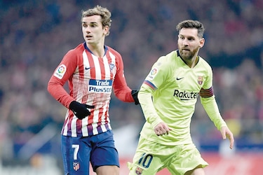 Messi da cátedra goleadora
