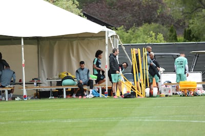 Coco Carrasquilla se deja ver a tres días del Panamá vs. Croacia