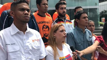 Venezolanos protestan para llamar la atención de Michelle Bachelet