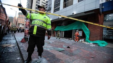 Autoridades investigan dos atentados en Bogotá