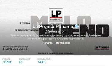 Twitter bloquea a clonador de La Prensa