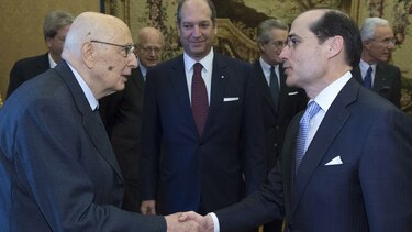 Napolitano dice a nuevo embajador de Panamá en Italia: 'La corrupción no tiene valores'