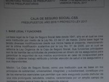 CSS: 'La institución se enfrenta a una crisis financiera que amenaza su existencia'