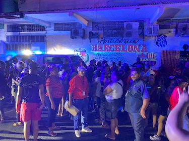 Incendio en caserón de Colón deja al menos 20 familias afectadas