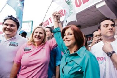 Con estufas, Burillo oficializa candidatura