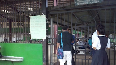 Suspenden clases en colegios de Burunga y Arraiján cabecera