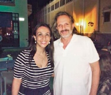Bosé se pasea por Panamá