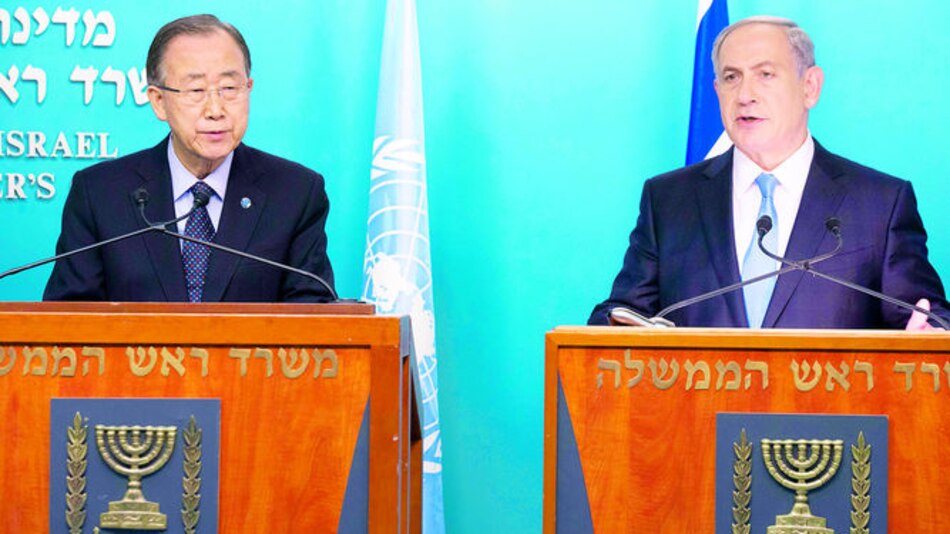 ONU llama al diálogo a Israel y Palestina