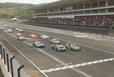 Juan Diego Hernández tuvo una gran jornada en el Autódromo Panamá