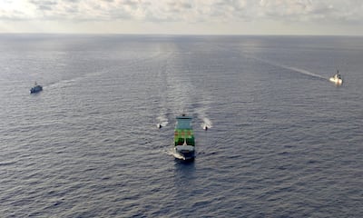 Guardacostas de Estados Unidos interceptan en el Caribe un buque que transportaba combustible a Cuba