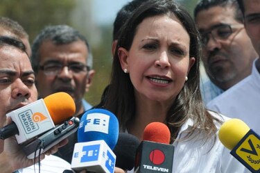 Machado ve en la represión la oportunidad para cambio político en Venezuela