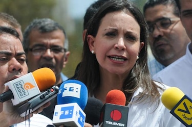 Machado ve en la represión la oportunidad para cambio político en Venezuela
