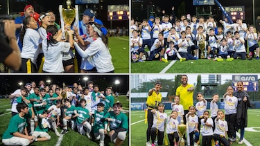 Kolts, Lions, Owls e Eagles se coronan campeones en Kiwanis