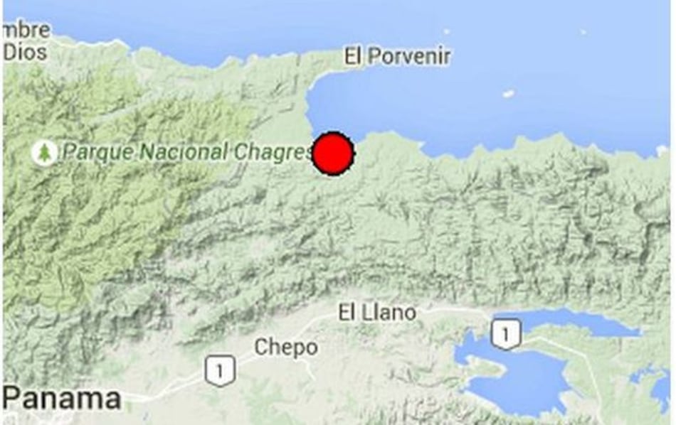 Reportan sismo de 4.1 grados en la capital panameña