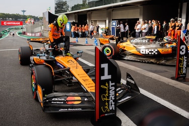 Norris gana el sprint de Interlagos, que no acabó Piastri; Alonso concluyó sexto