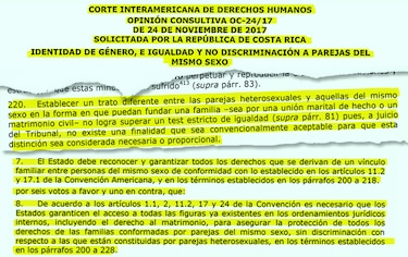 Corte IDH reconoce derechos de población LGBT