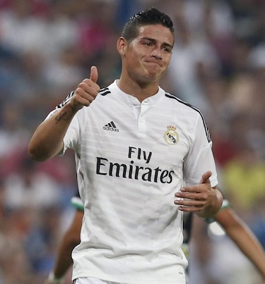 James: 'El Real Madrid es un club de otro mundo'