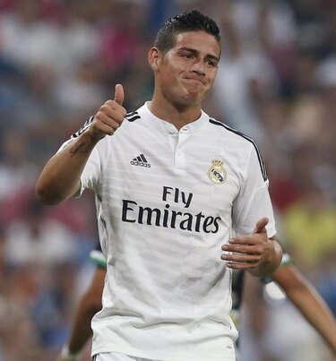 James: 'El Real Madrid es un club de otro mundo'