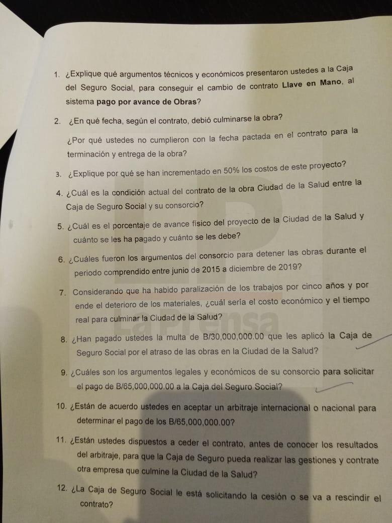 Diputados citan a FCC para que responda un cuestionario sobre la Ciudad de la Salud
