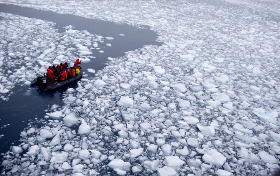 Derretimiento antártico puede redibujar el mapa de la Tierra