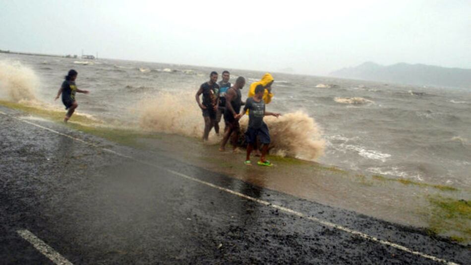 Islas Fiyi, golpeadas por el peor ciclón jamás registrado