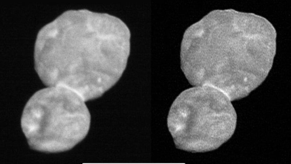 NASA publica las primeras fotos cercanas de Ultima Thule