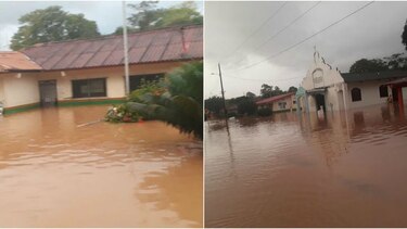 Cientos de viviendas, afectadas por inundaciones en Colón; coordinan entrega de ayuda