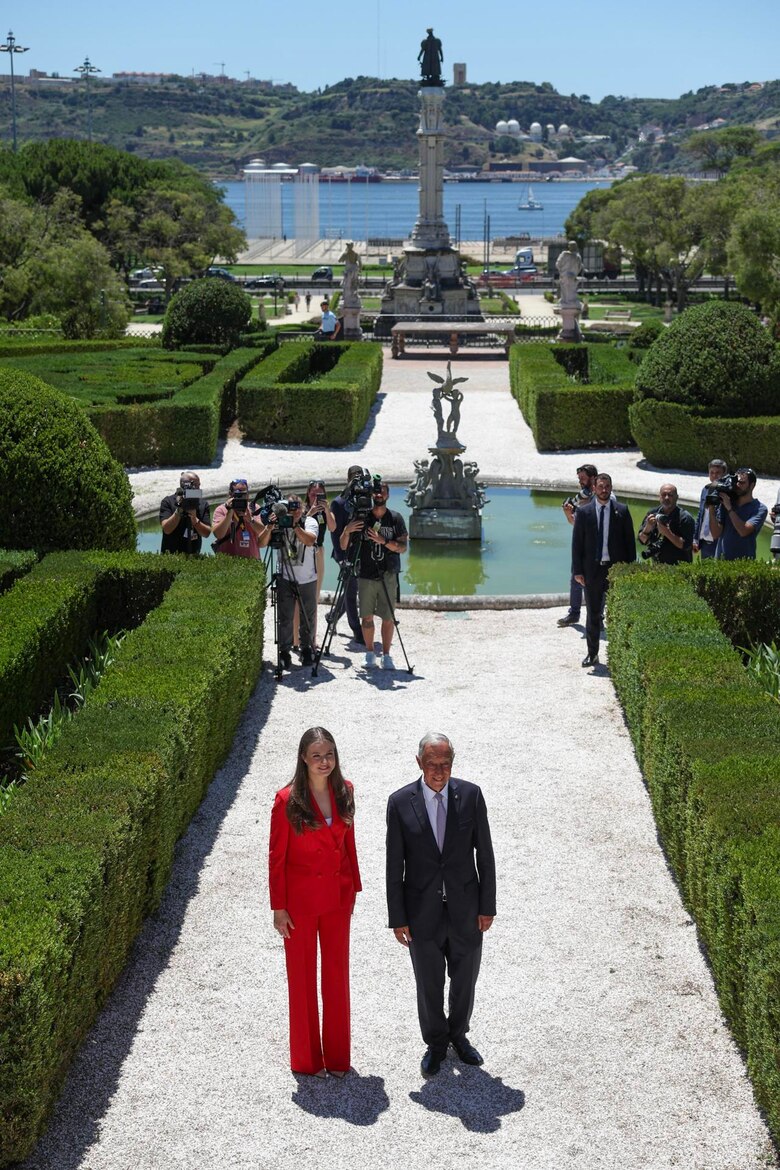 La princesa Leonor, ‘muy feliz’ en Portugal: ‘Un viaje que esperaba con muchas ganas’
