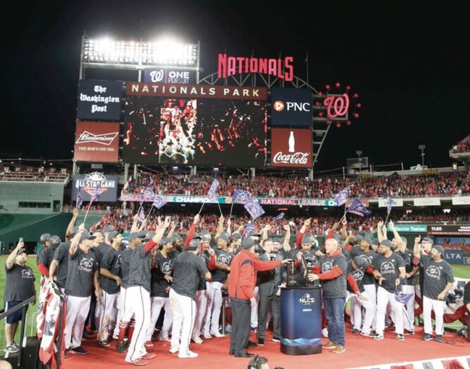 Nacionales de Washington van a la Serie Mundial