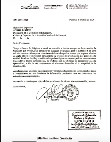 Comisión de Educación cerró periodo sin comparecencia de la ministra Molinar