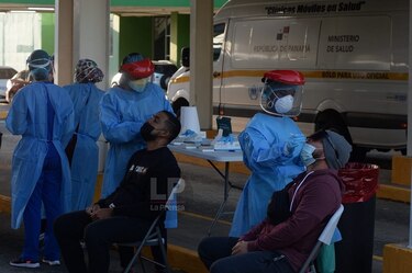 Se registran 15 decesos por la Covid-19 y 78,917 casos activos en Panamá