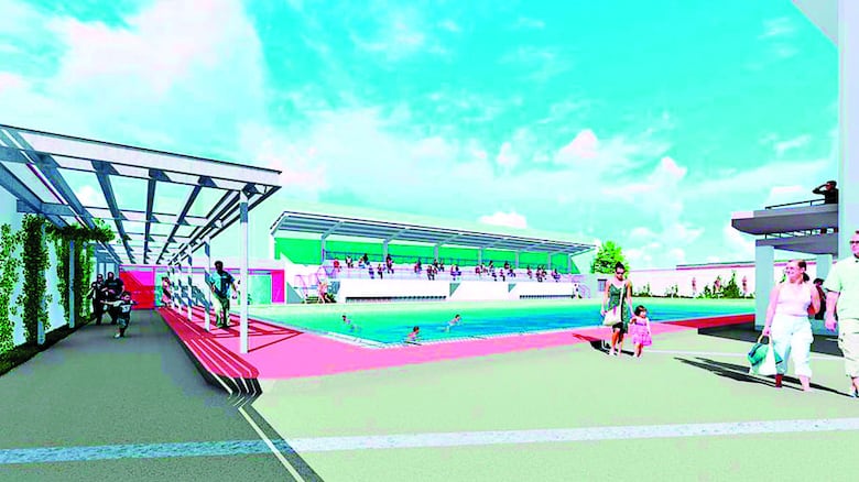 La piscina Adán Gordón se transforma