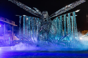 Un gran desfile de fantasía cierra el famoso carnaval de Trinidad y Tobago